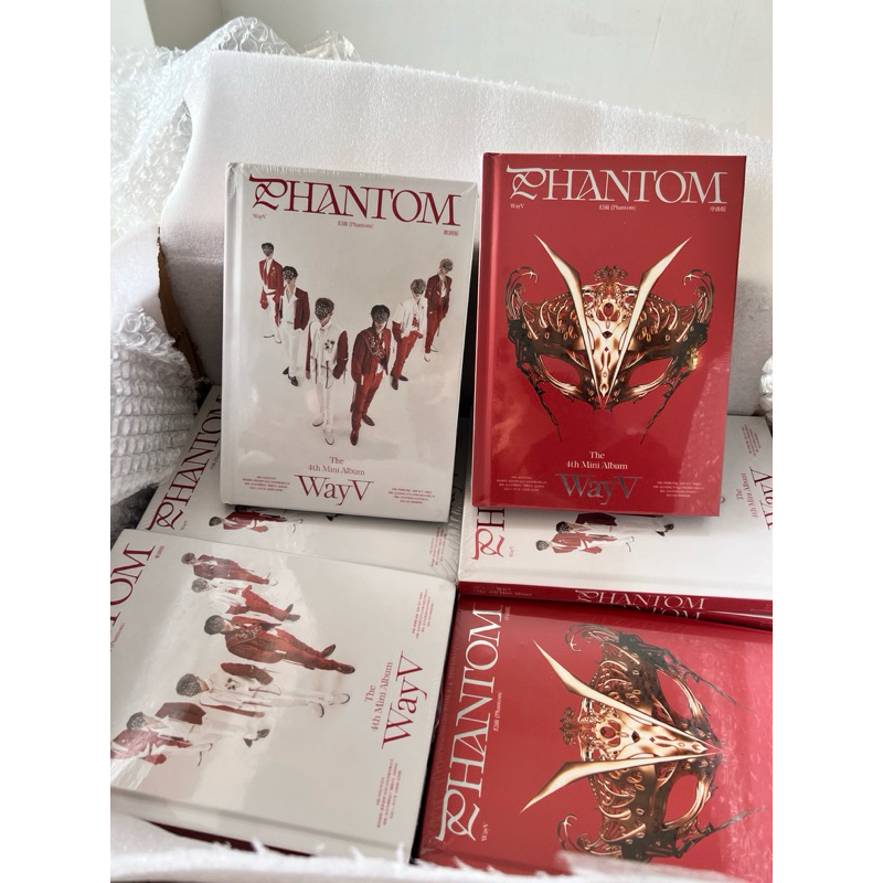 [READY] SEALED WAYV ALBUM PHANTOM WITH POB YZY CHINA PRESS PHOTOBOOK PB POB KUN YANGYANG HENDERY TEN