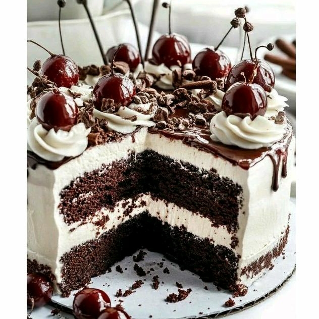 

Red bell Blackforest cair untuk campuran kue