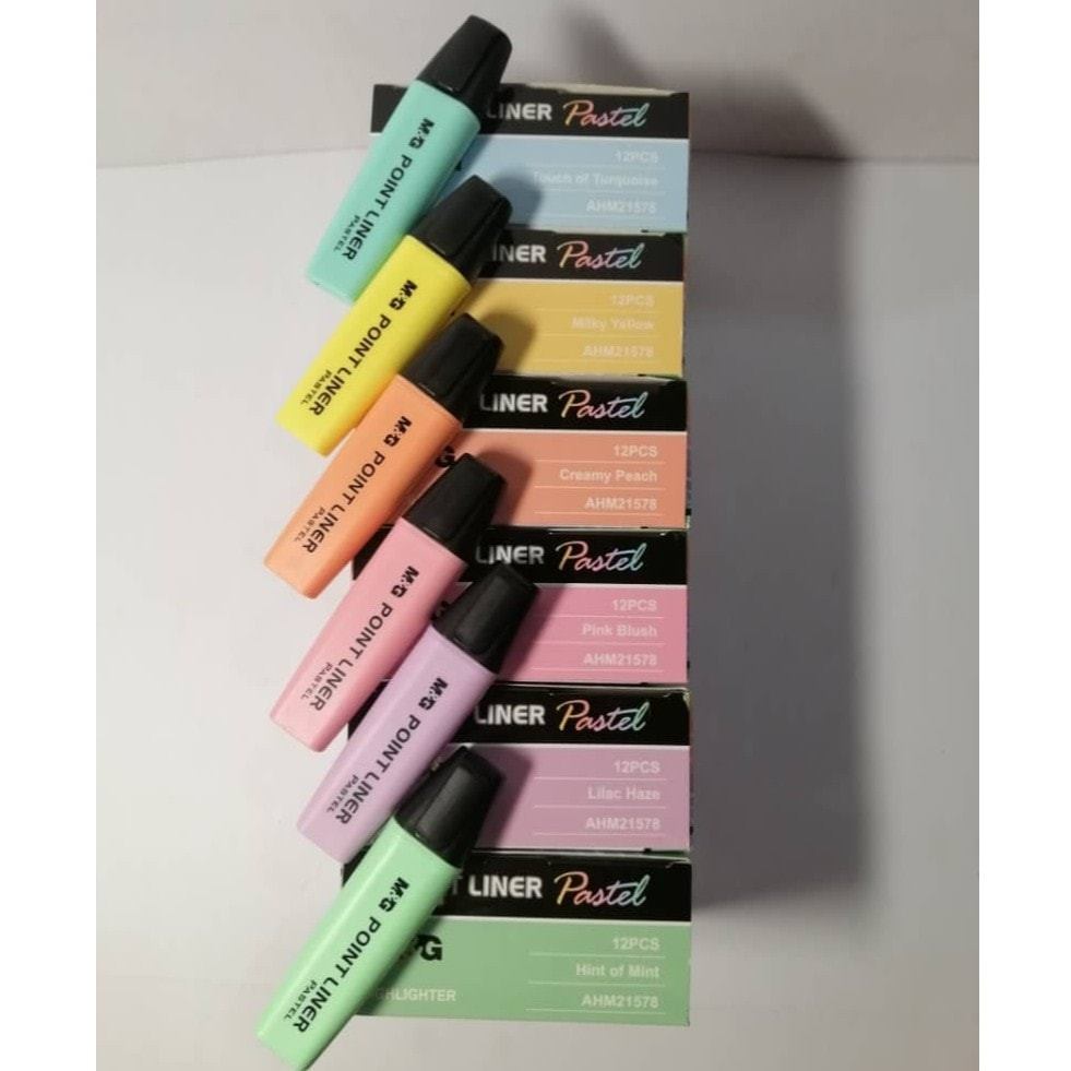 

HIGHLITER M&G - POINT LINER M&G - PASTEL COLOR - 21579