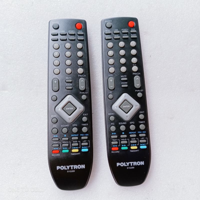 REMOT TV POLYTRON ORIGINAL 81G269 - REMOTE TV POLYTRON - REMOT TV LED POLYTRON