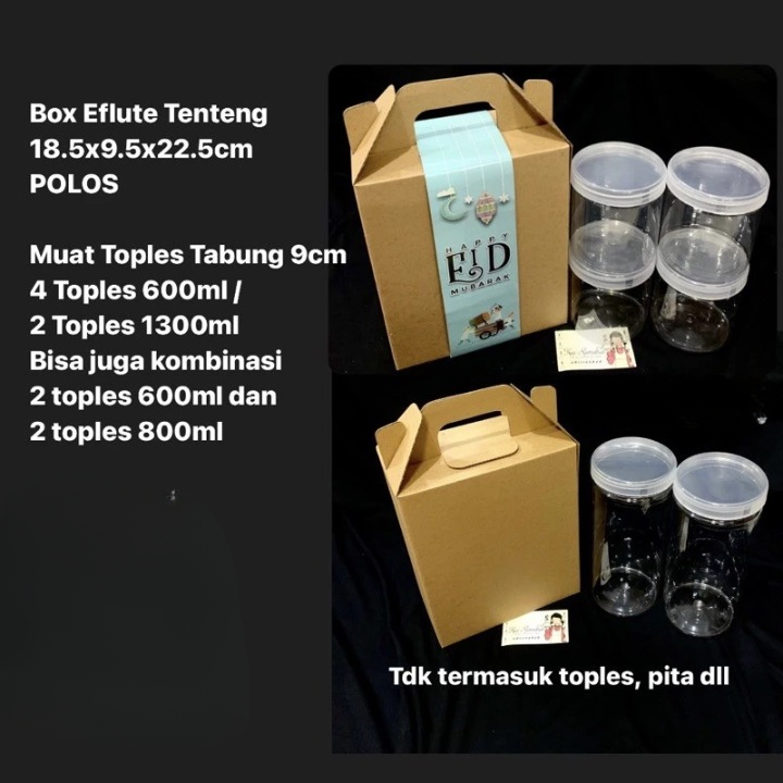 

Box Elfute Tenteng Muat Toples Tabung 9cm Polos 18.5x9.5x22.5cm