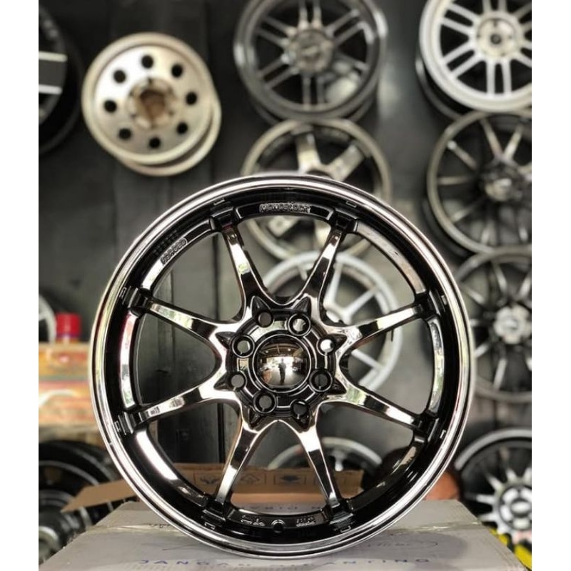 Velg Rays CE28 R16 Black Chrome (NEW)