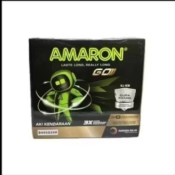 Aki Mobil Isuzu Panther Diesel Amaron NS70 65D26R Aki Kering