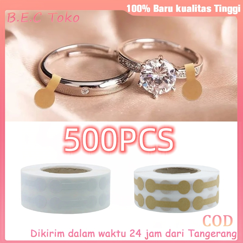 

500 Pcs/Roll - Price Tag Label Harga Aksesoris Perhiasan / Label Stiker Gantung / Label Perhiasan Anting / Label Aksesoris / Label Gelang / Label Cincin Tag Gantung / Label Kalung Label Pita