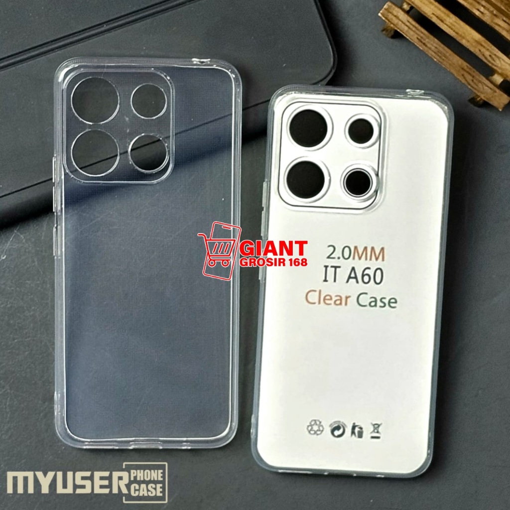 Itel A60 Itel A60S Case Clear HD Case Bening Itel A60 Itel A60S