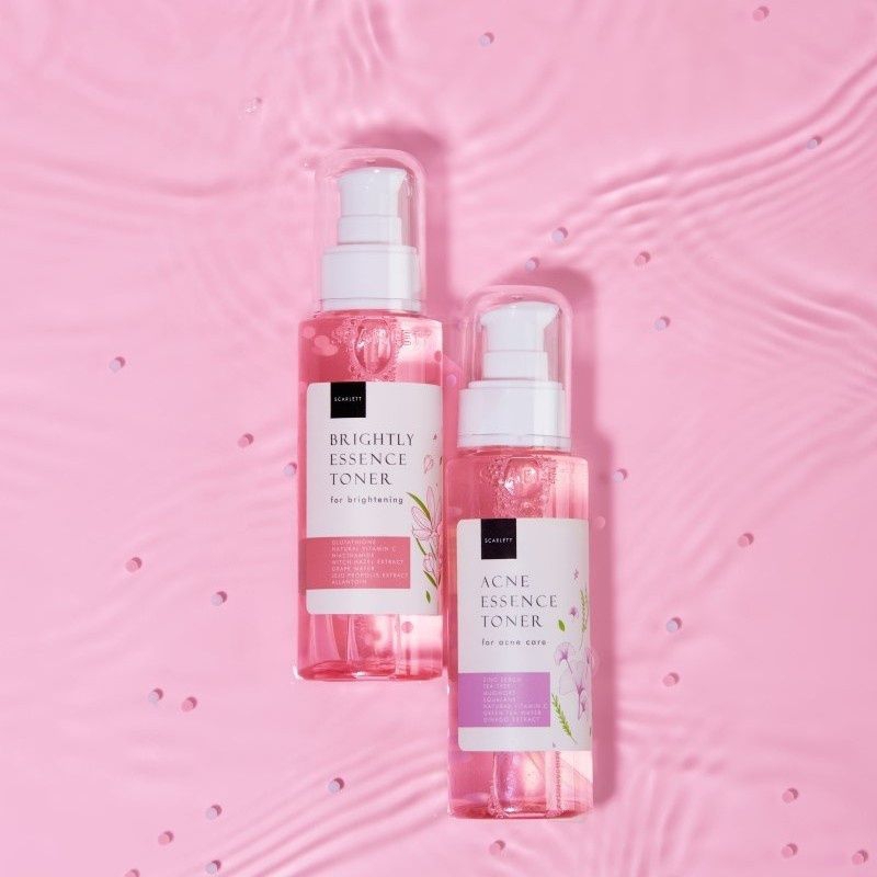 SCARLETT BRIGHTLY ESSENCE TONER SCARLETT ACNE ESSENCE TONER TONER SCARLETT ORIGINAL SCARLETT TONER  