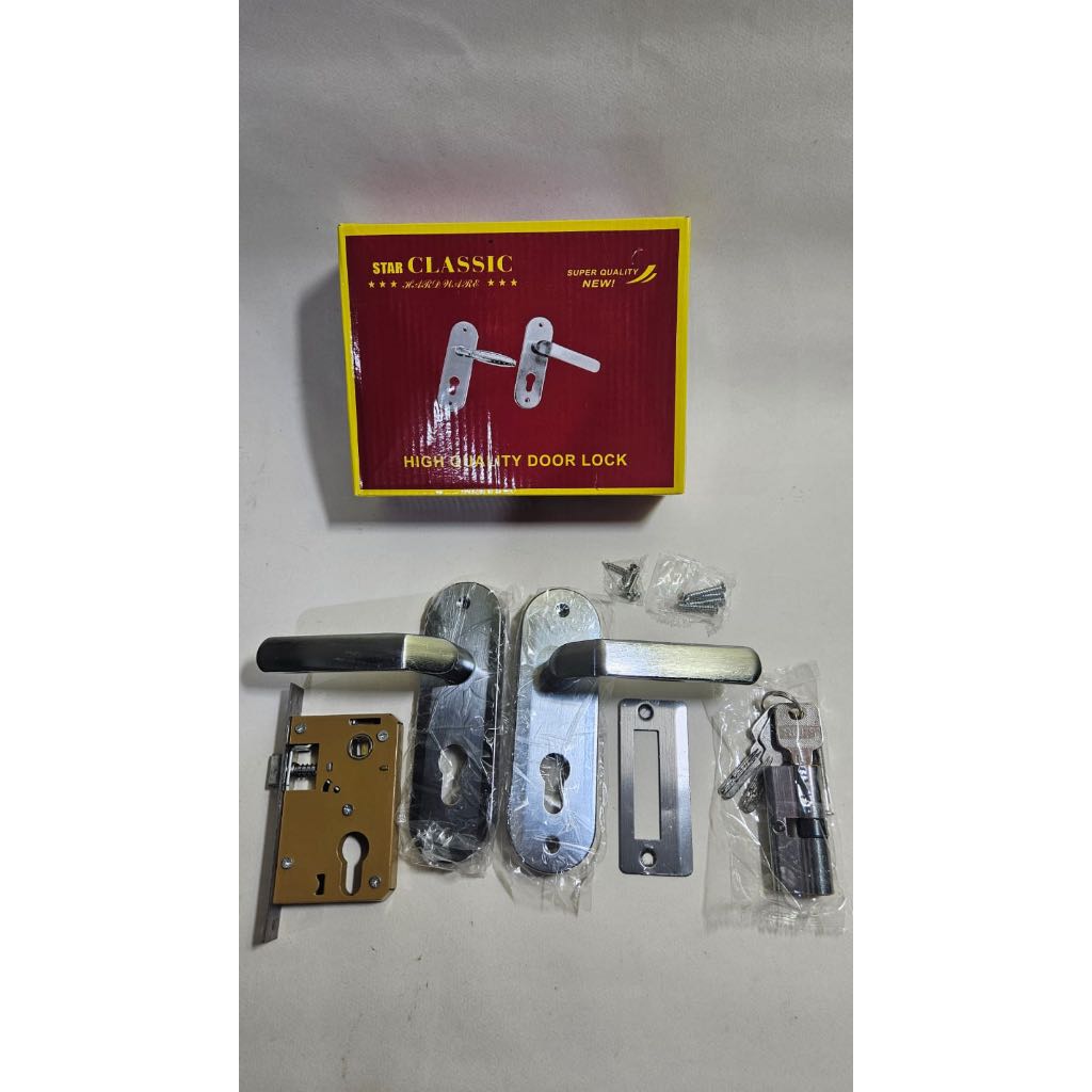 CLASSIC HANDLE PINTU STAR CLASSIC UKURAN KECIL GAGANG PINTU HANDLE PINTU KAMAR