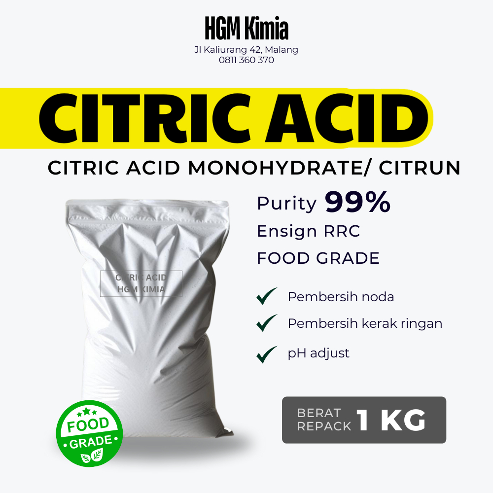 

Citric Acid Biang Citrun 1Kg