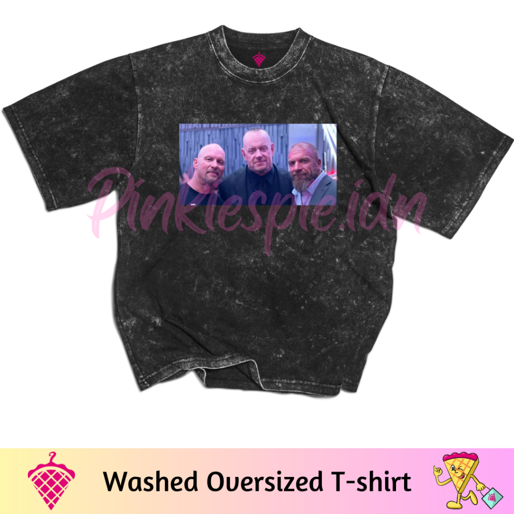 Pinkiespie.Idn Kaos WWE Steve Austin The Stone Cold, The Undertaker & Triple H Smack Down Basic, Was