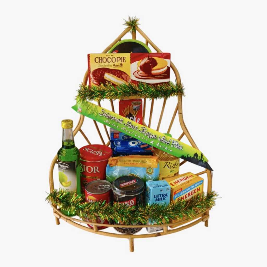 

PARCEL / HAMPERS LEBARAN KERANJANG MEDIUM SIZE