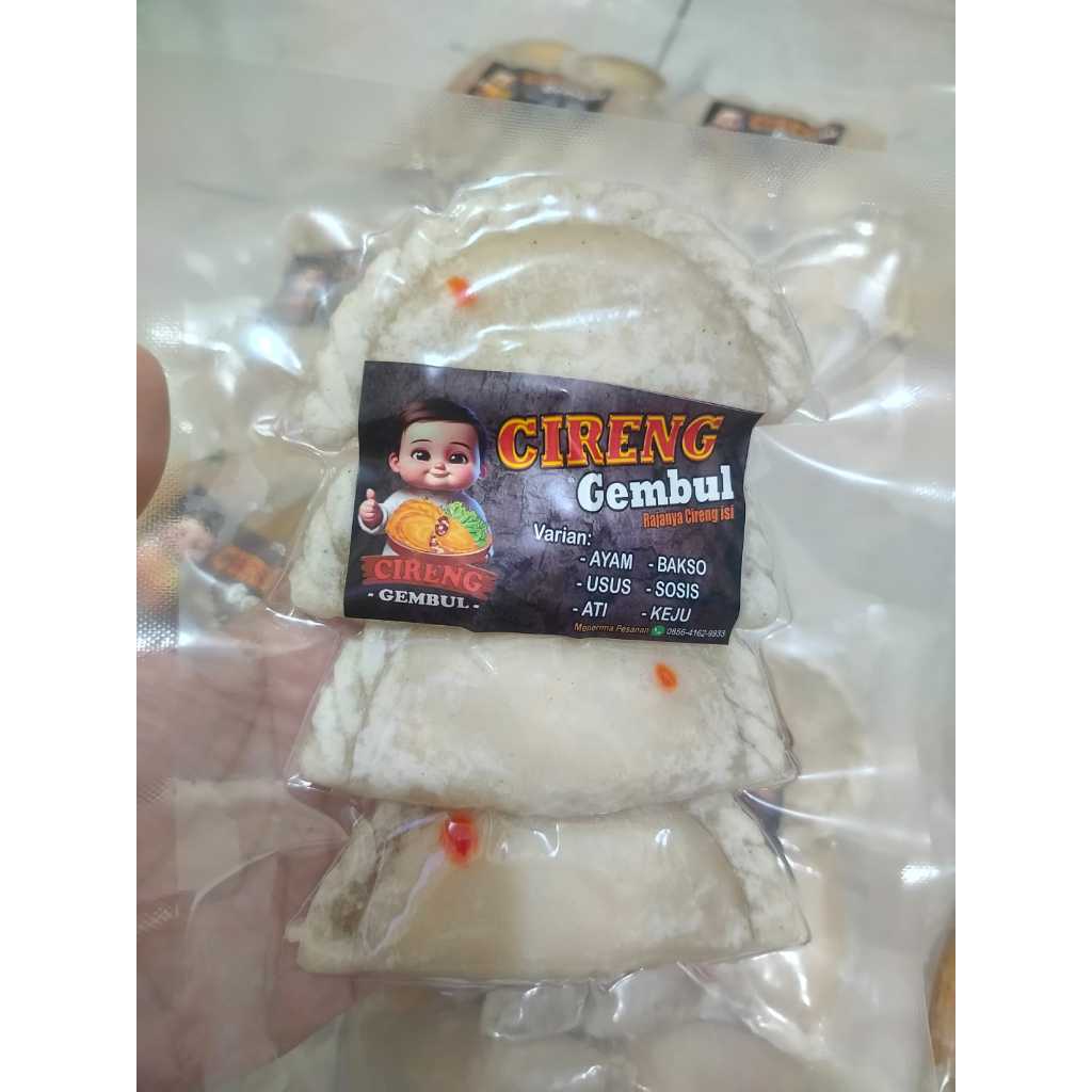 

JUMBO Cireng Gembul Isi Ayam, Keju, Sosis, Bakso