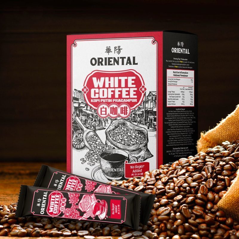 

RB Oriental Kopi White Coffee Malaysia Halal (Oriental Kopi) / teh tarik / royal chocolate 40g x 10