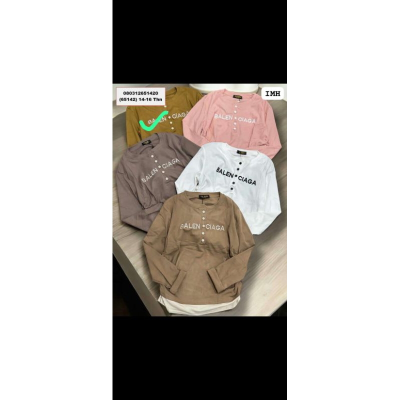 atasan balen balen anak perempuan