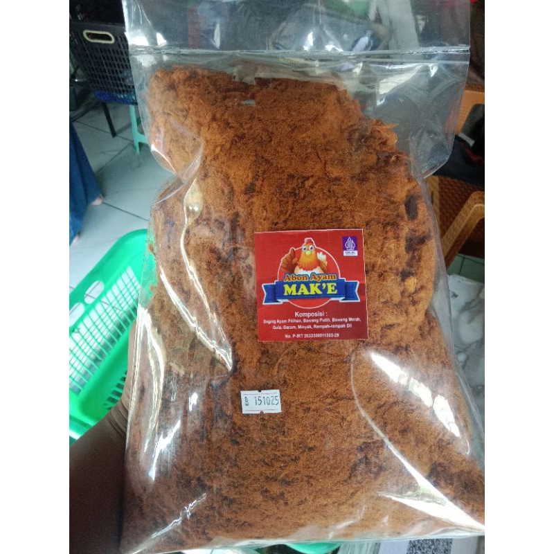 

ABON AYAM MAK'E 1KG premium non MSG