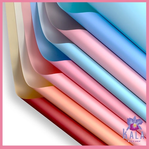 

Kertas Buket Bunga Kertas Cellophane 2 Warna Wrapping Paper KB6001