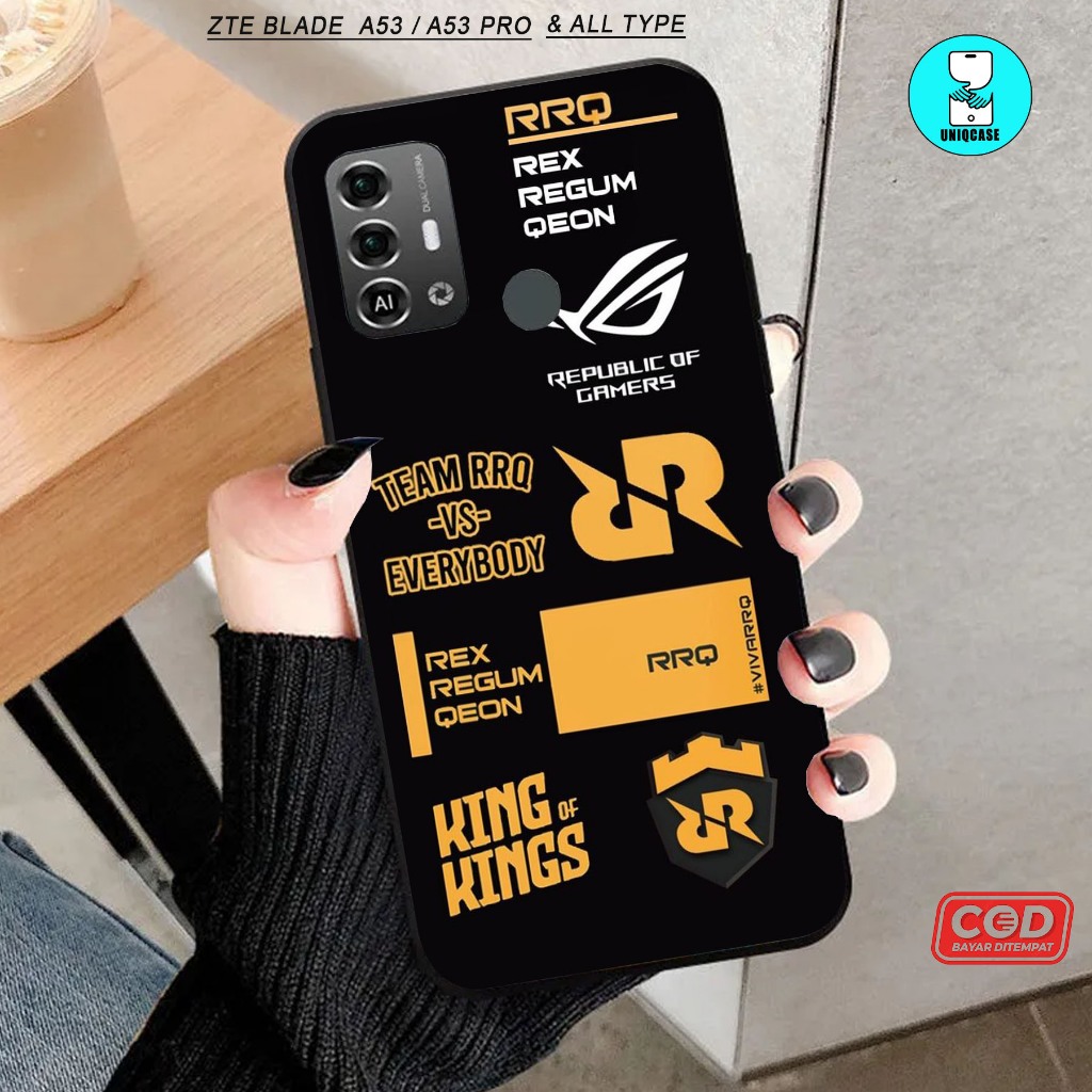 UNIQCASE SOFTCASE ZTE BLADE A53 / ZTE BLADE A53 PRO dan ALL TYPE SMARTPHONE & ANDROID Bisa request t
