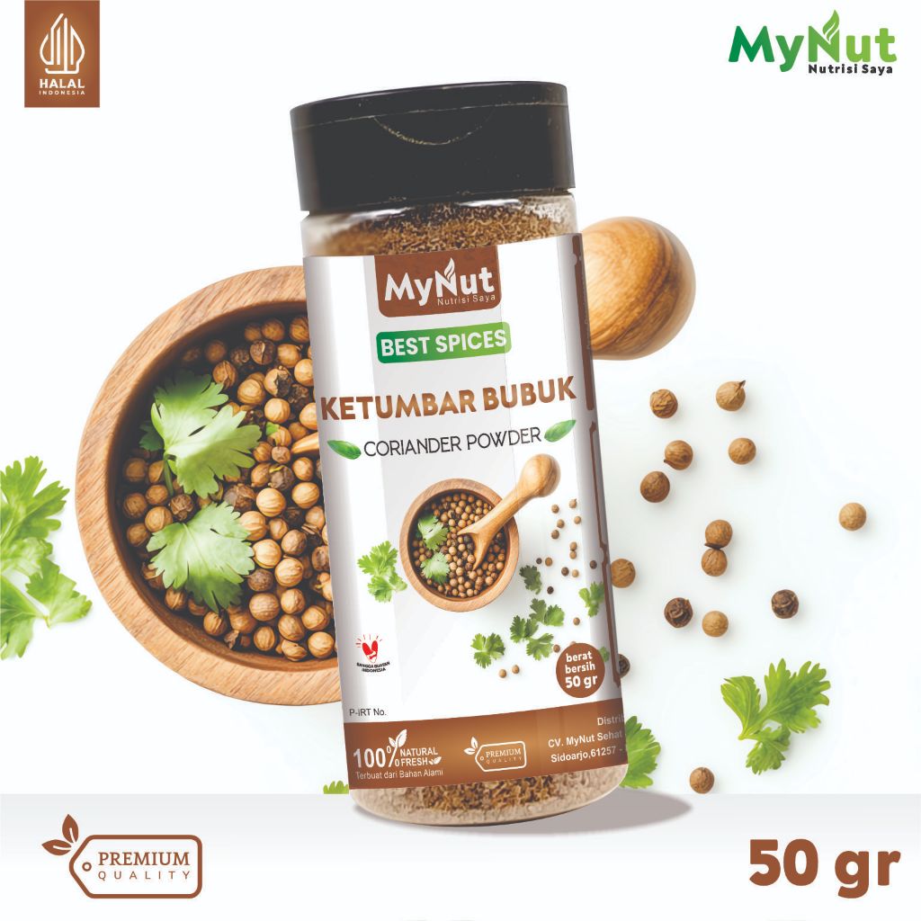 

MYNUT KETUMBAR BUBUK REMPAH BUMBU DAPUR 100% PREMIUM QUALITY