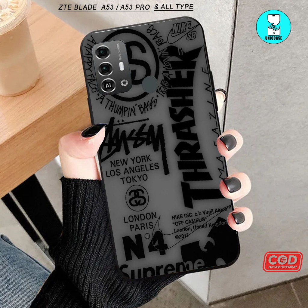 UNIQCASE SOFTCASE ZTE BLADE A53 / ZTE BLADE A53 PRO dan ALL TYPE SMARTPHONE & ANDROID Bisa request t