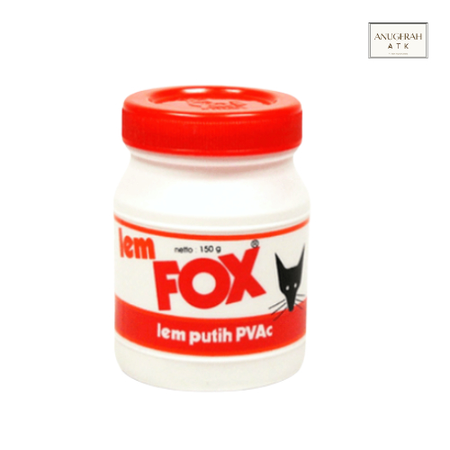 

Lem Fox Putih PVAC 150g | Lem Kertas