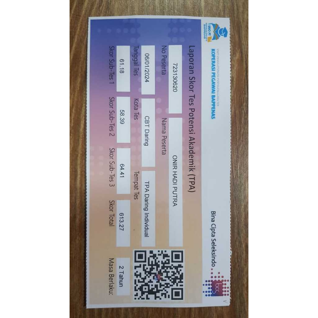 

TPA BARCODE