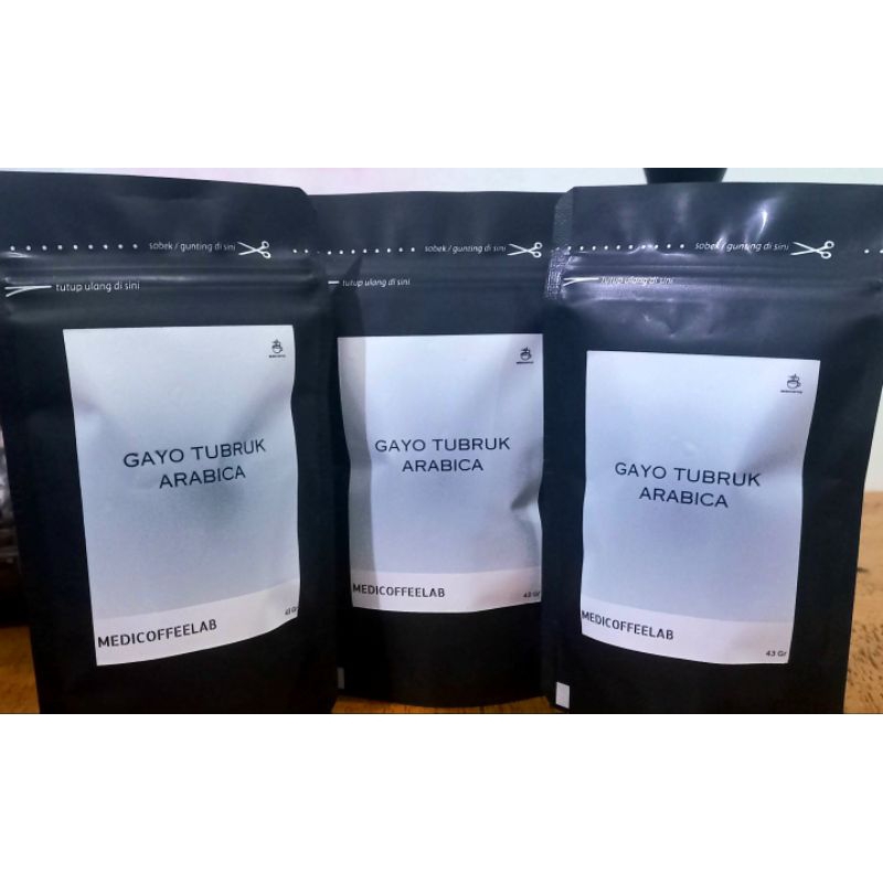 

GAYO ARABICA TUBRUK 43GR