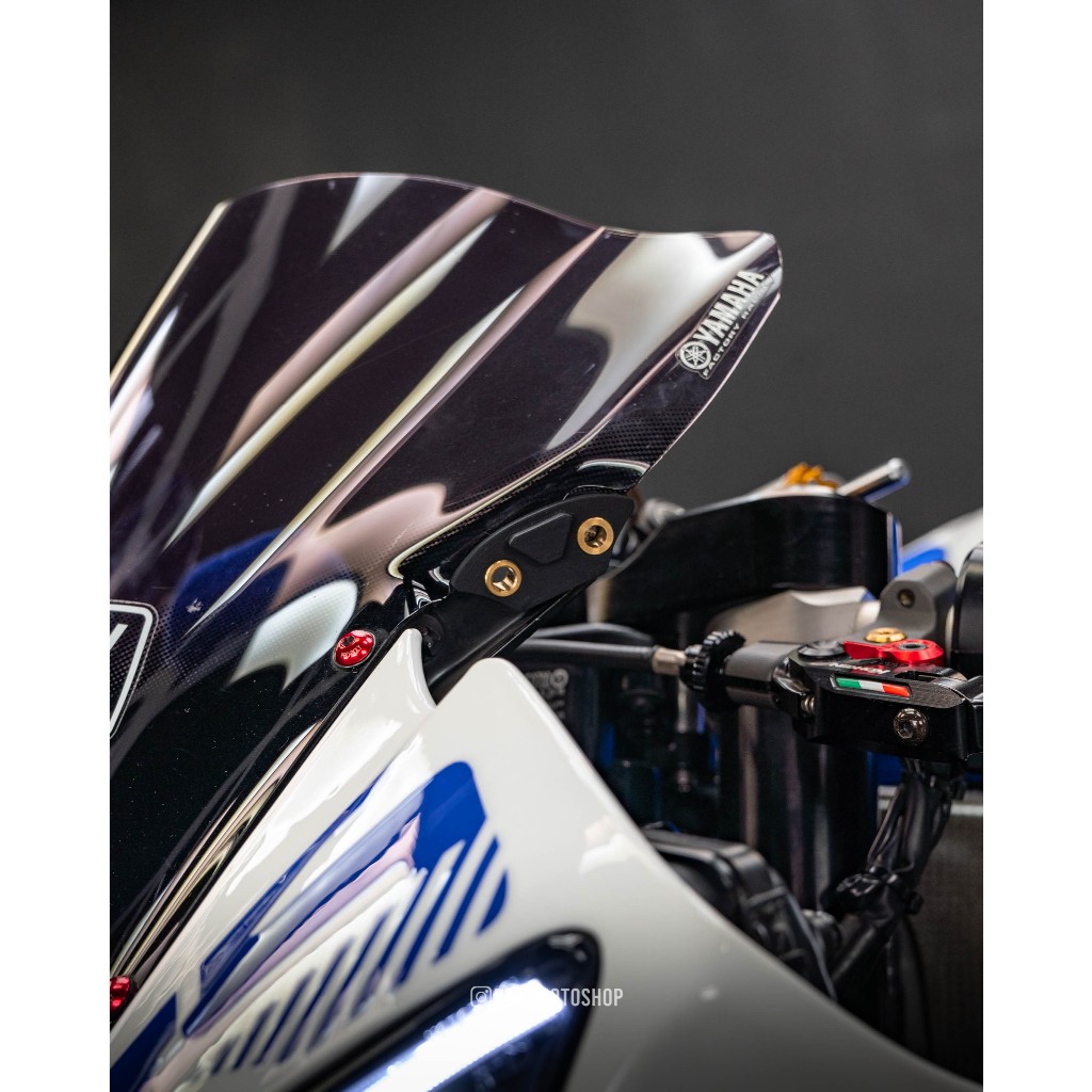 GPtech Mirror Base / Karet Spion Yamaha R6 2008 - 2015 (Aftermarket)