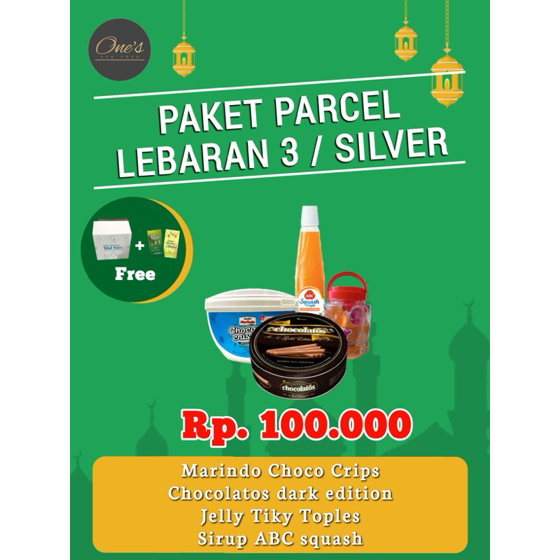 

paket parcel silver