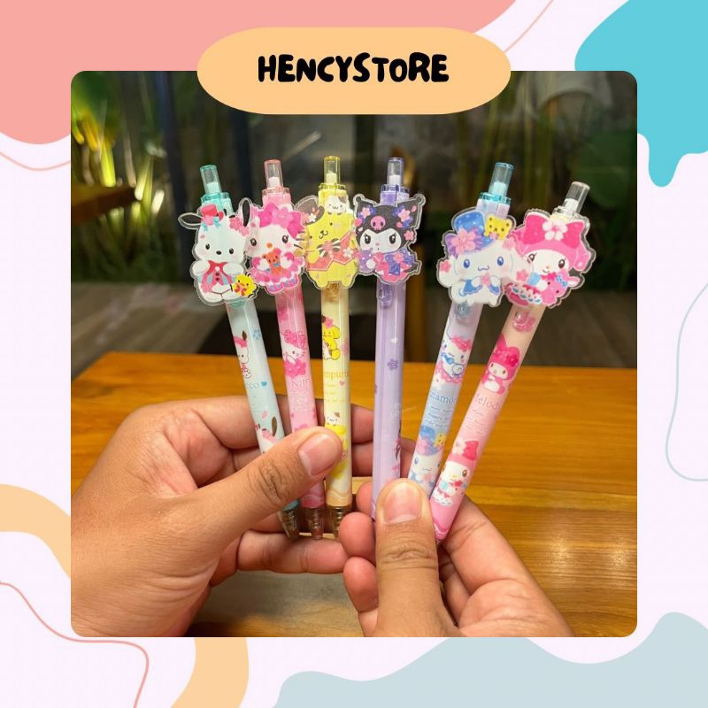 

(HencyStore) PULPEN GEL KARAKTER PENA LUCU KARAKTER PEN GEL WARNA HITAM