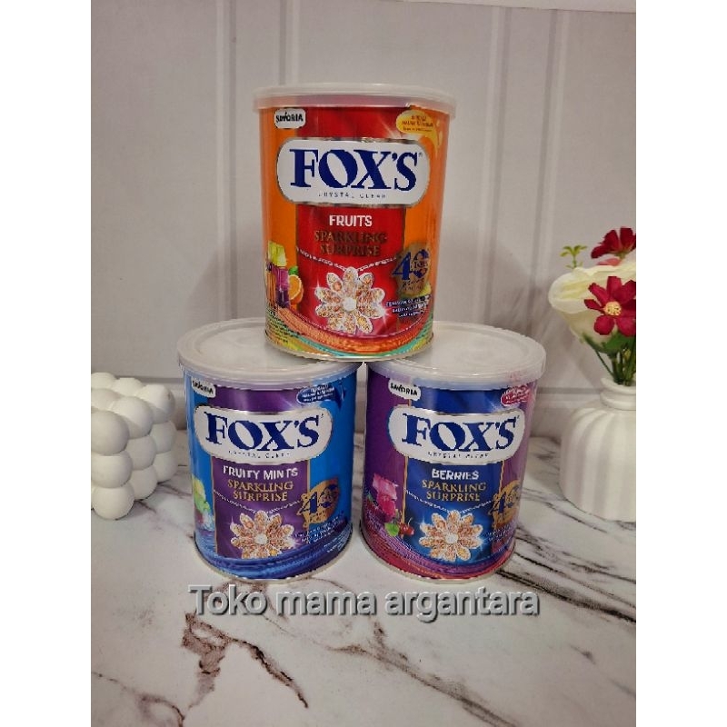 

Permen Fox's Crystal Clear Kemasan Kaleng 170gr All Variant