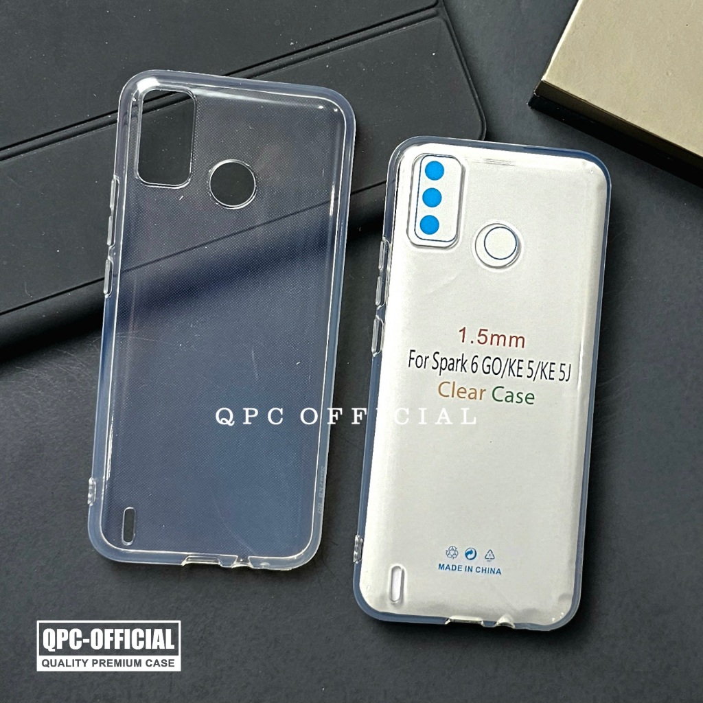 Tecno Spark 6 Go Tecno Spark 7 Tecno Spark 7 Pro Clear Case Bening 2.0mm Softcase Clear Case Tecno S