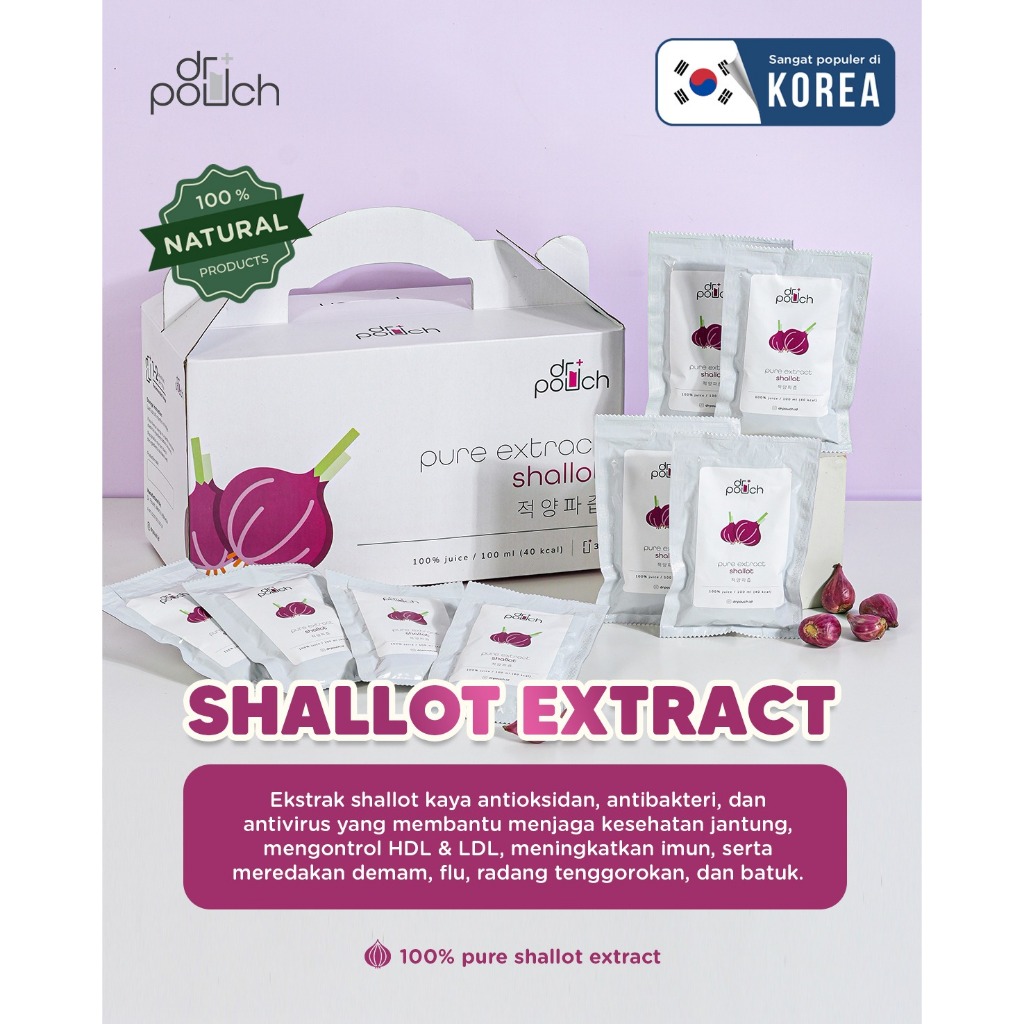 

Drpouch - Korean Premium Shallot Extract (isi 30 pouch)