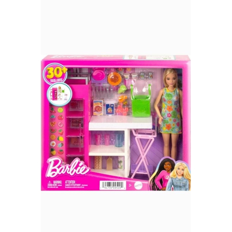 Barbie Blonde Doll Ultimate Pantry Mainan Boneka Barbie Dapur Barbie