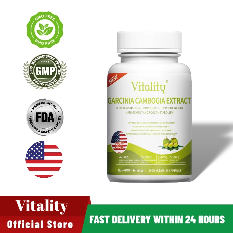 KAPSUL GARCINIA CAMBOGIA, Membantu Penurunan Lemak, Meningkatkan Metabolisme, Gula Darah