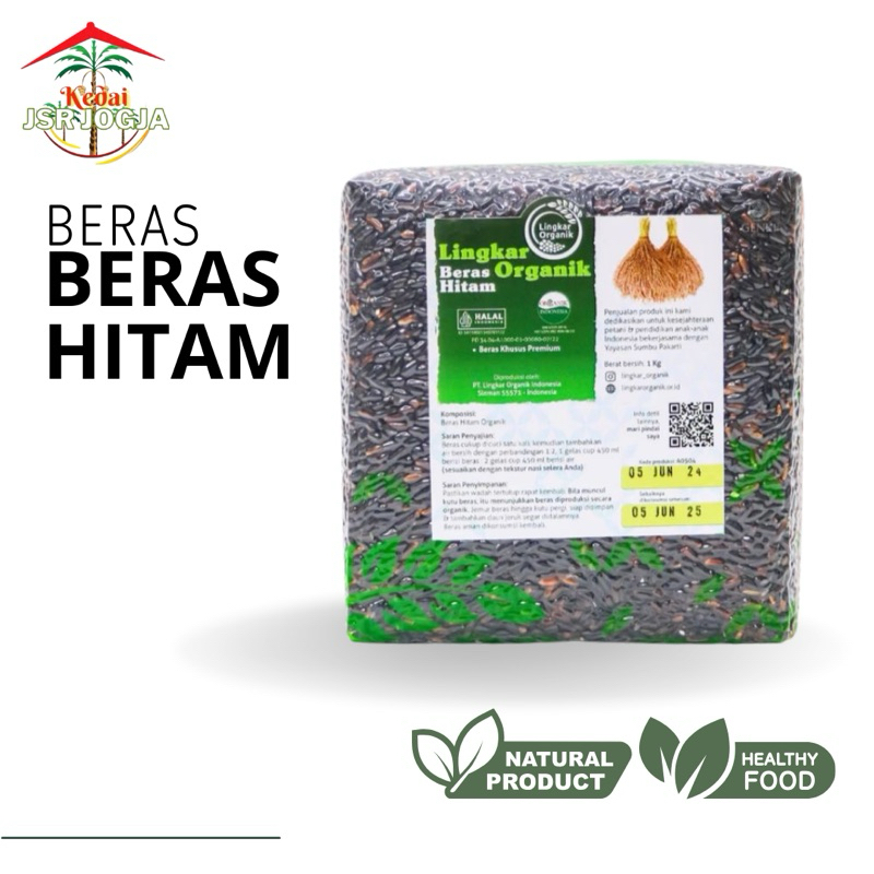 

Lingkar Organik Beras Hitam 1 KG
