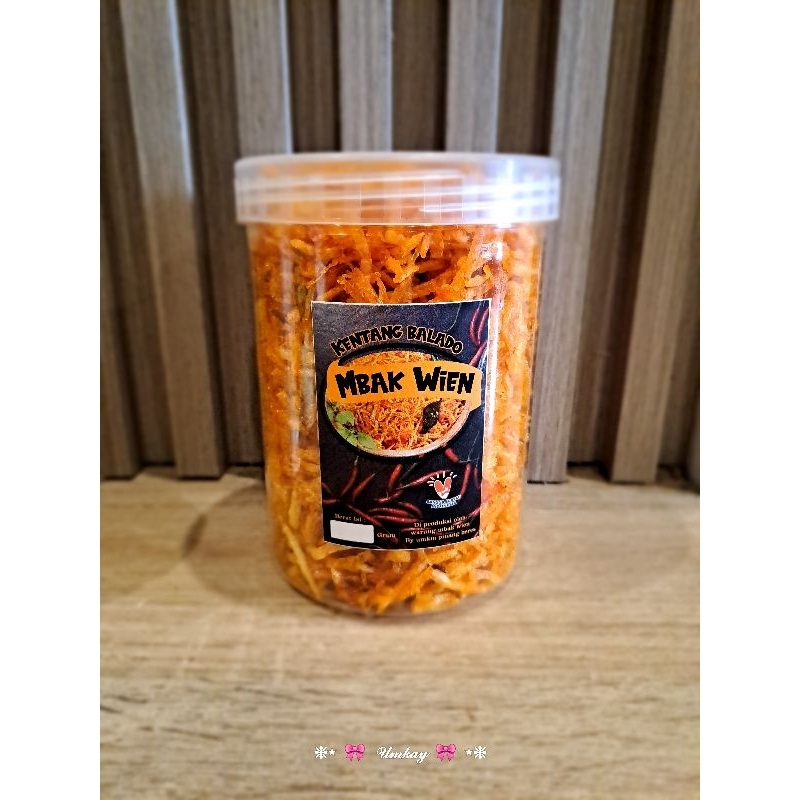 

Kentang Balado toples 800ml