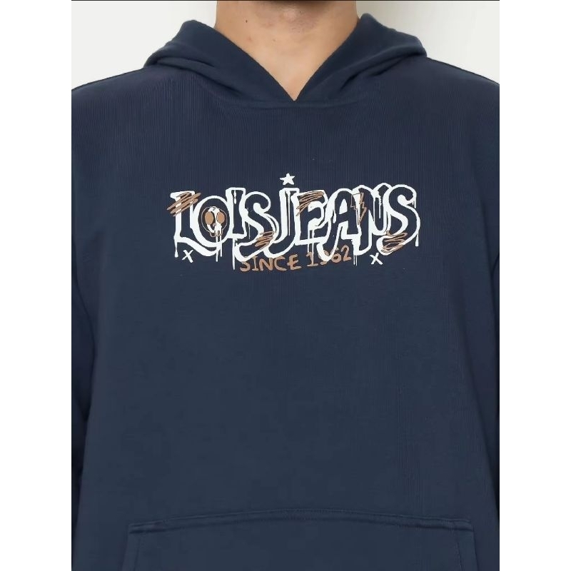 Sweater Hoodie 100% Original merek Lois Jeans