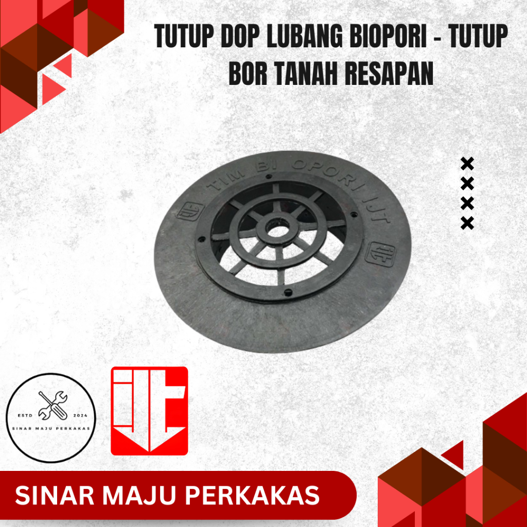 Tutup Dop Lubang Biopori - Tutup Bor Tanah Resapan - Casing Biopori