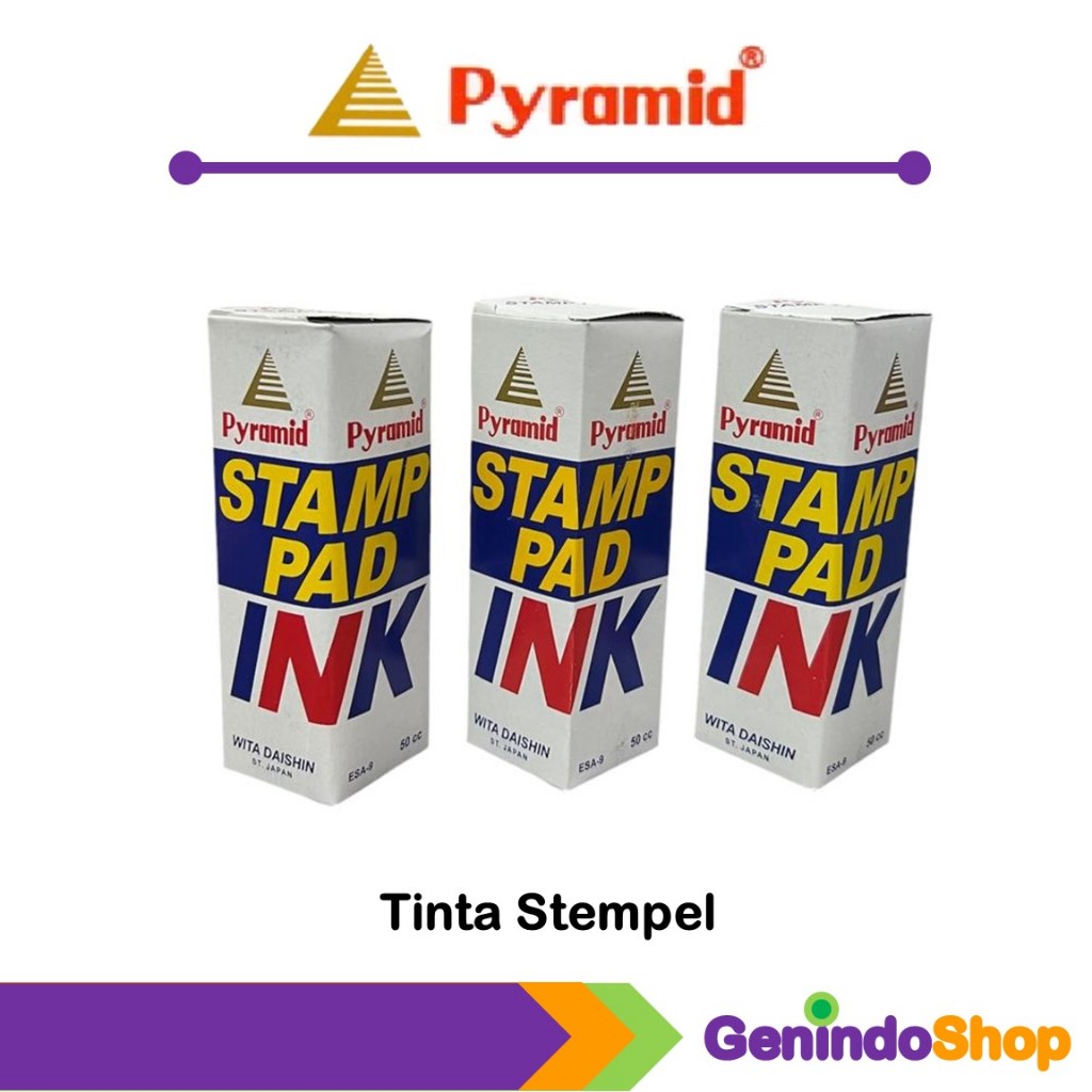 

Isi Ulang Tinta Stempel / Refill Stamp Ink Pyramid