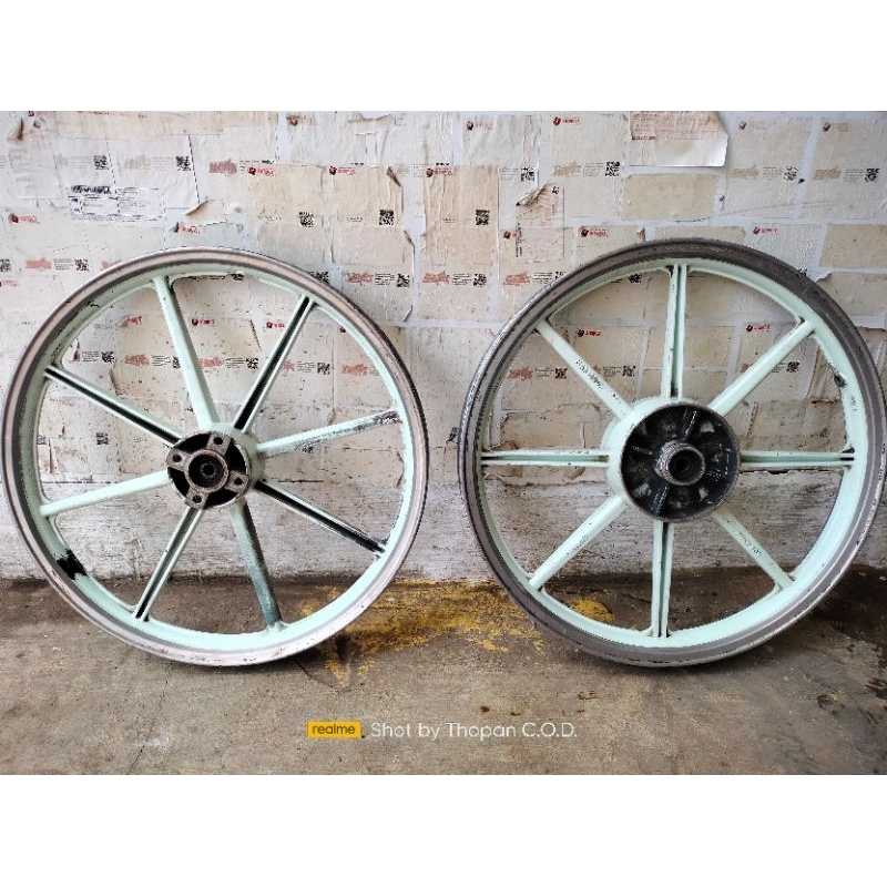 VELG PALANG 8 ALL BEBEK SUZUKI MERK NOZRACING LAWAS