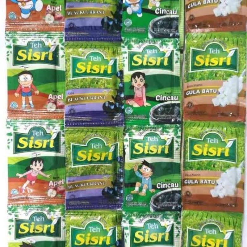 

MURAH! Teh Sisri Rencengan / TehSisri Satu Renceng isi 10 Sachet