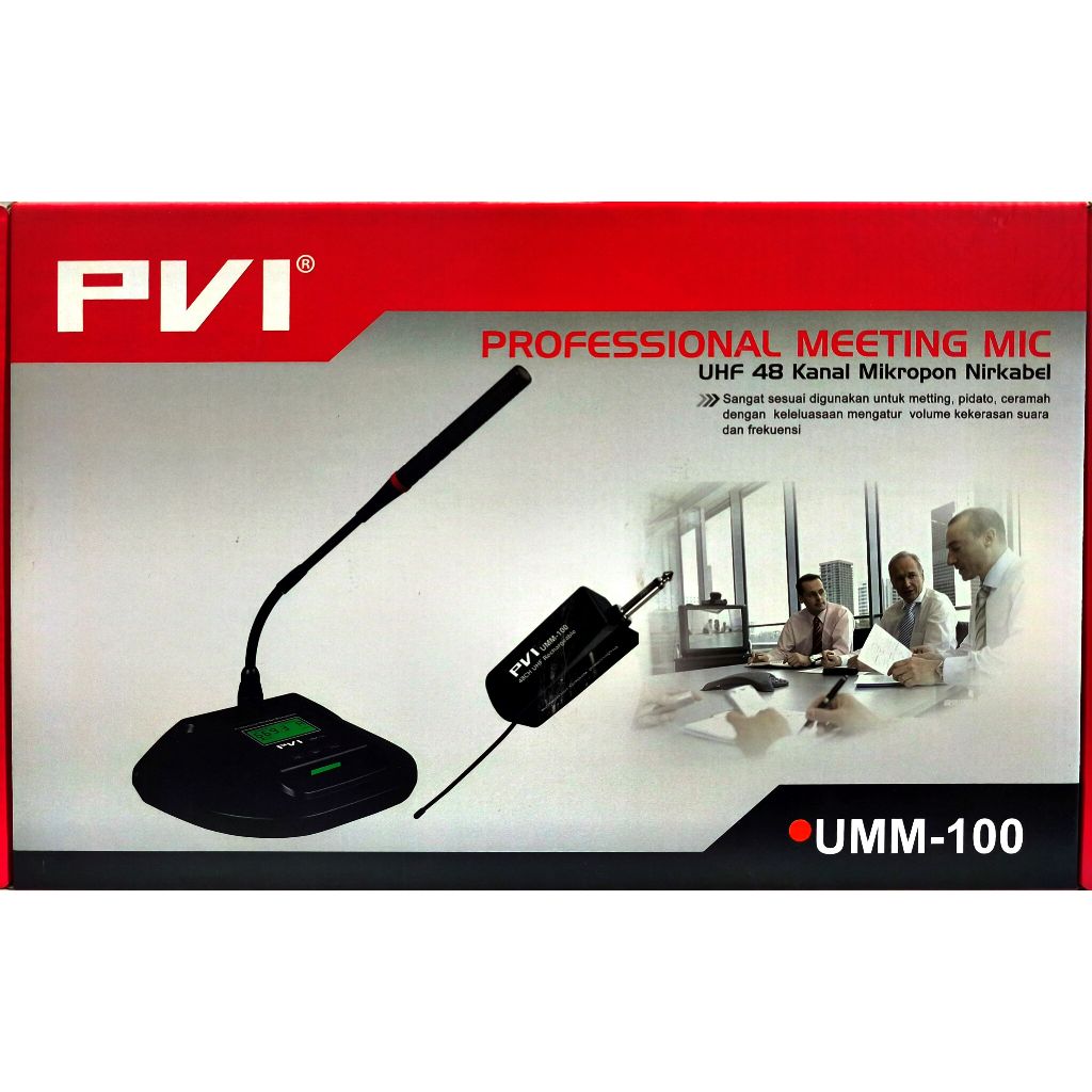 PVI UMM wireless mic meeting series