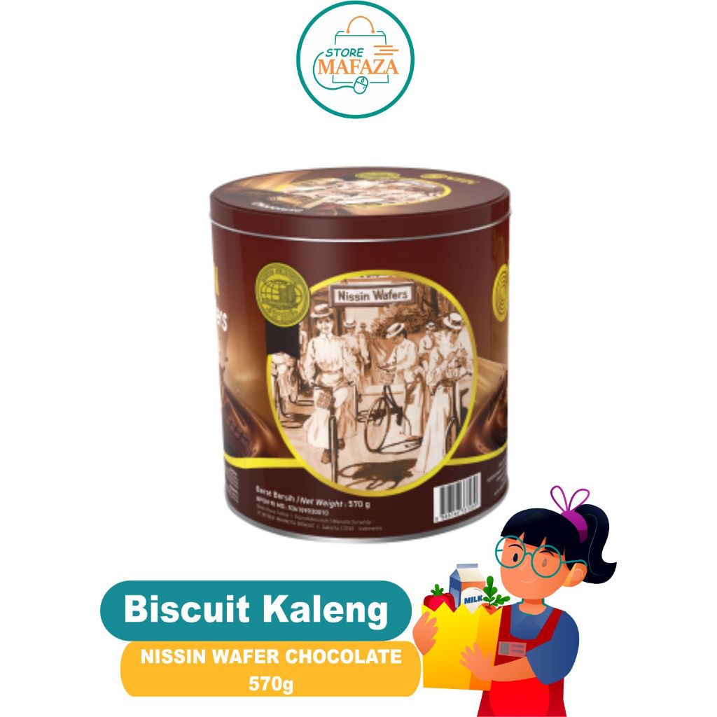 

NISSIN Biscuit Kaleng NISSIN WAFER CHOCOLATE 570g