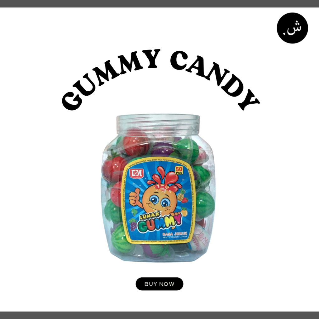 

Gummy Candy Permen Lunak Aneka Rasa