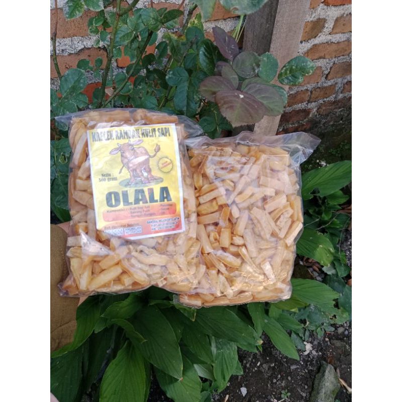 

Lezatoz_Genz Krecek Rambak Kulit Sapi Krupuk Kulit Sapi Krupuk Mentah Varian Kapsul 500 Gram