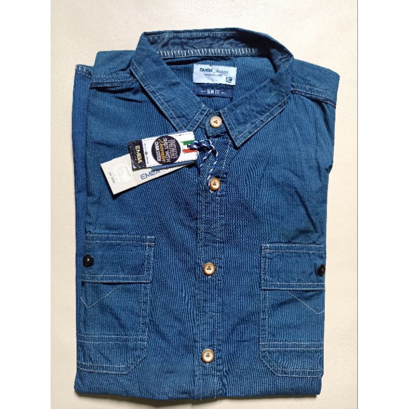 Kemeja Emba Lengan Pendek/ Kemeja Atasan Pria/ Kemeja Murah Cowok