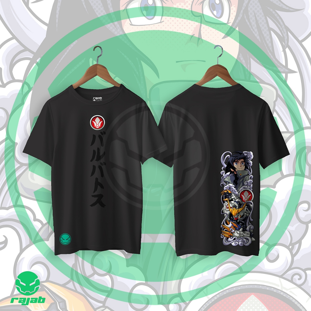 RAJAB Kaos Tshirt Baju Anime Gundam Barbatos