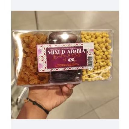 

Kurma mixed nuts arabian edition -+400 gram