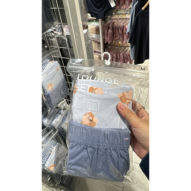 GU Lounge Wear Piyama Tidur Cotton  JAPAN JASTIP Jepang