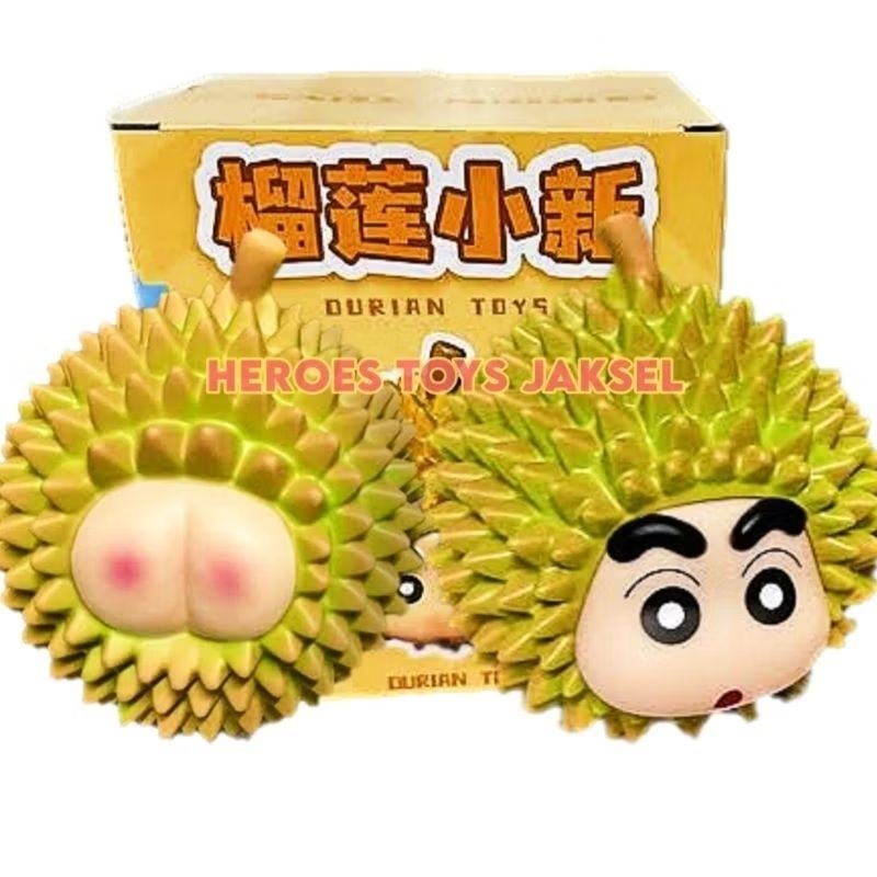 Mainan Crayon Sinchan Pajangan Sincan Durian Pahlawan Bertopeng Action Figure_Topper