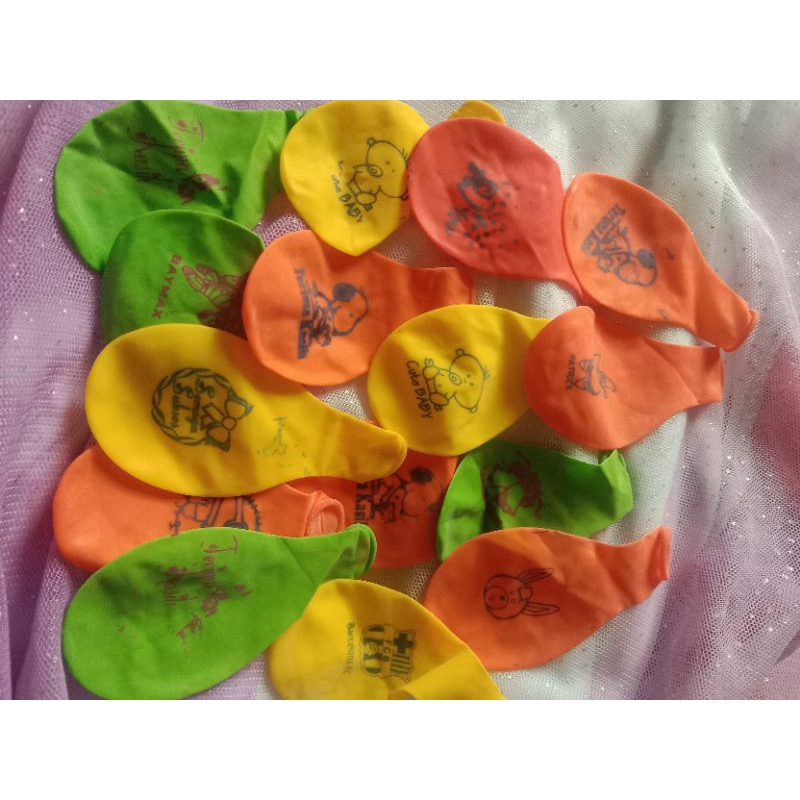 Balon Ultah Dekorasi Bulat Besar